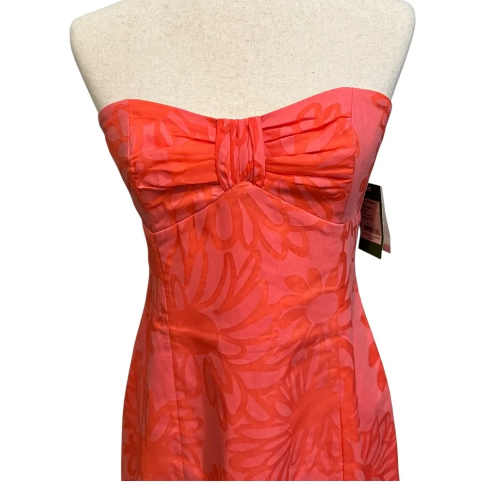 Lilly Pulitzer Strapless Lu Dress NWT - Picture 4 of 9